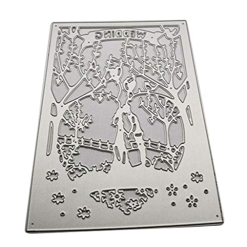 Paar Tree Metal Schnittstirme Stencil Scrapbooking Album Stempel Papierkarte Präge Dekoration Handwerk Paar Tree Metal Schnittstirme Stencil Scrapbooking Album Stempel Papierkarte Präge Dekoration Handwerk von Chevnzev