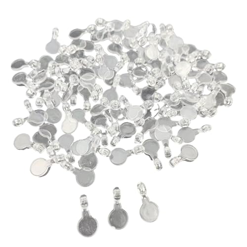 Packung 1000 Klare Plastik Halskettenhaken Für Schmuckherstellung Und Handwerk Transparente Halskettenhaken Ideal Für Schmuck von Chevnzev
