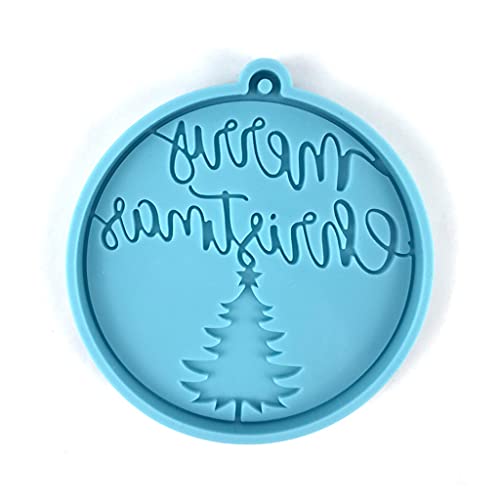 Weihnachtsbaum Schneeflocken Schimmel Keychain Epoxidharz Form Schlüsselbund Anhänger Schmuck Für Weihnachtstag Geschenke von Chevnzev