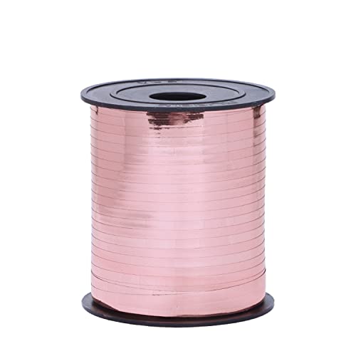 500M Geschenkband in Rosegold, Rosegold Ringelband, Rosegold Ballonband, Polyband Deko Band für Geschenkverpackung Ballonverschlüsse Geburtstag Hochzeits Weihnachten Basteln Floristen Party Deko 500M Geschenkband in Rosegold, Rosegold Ringelband, Rosegold Ballonband, Polyband Deko Band für Geschenkverpackung Ballonverschlüsse Geburtstag Hochzeits Weihnachten Basteln Floristen Party Deko von Chexin
