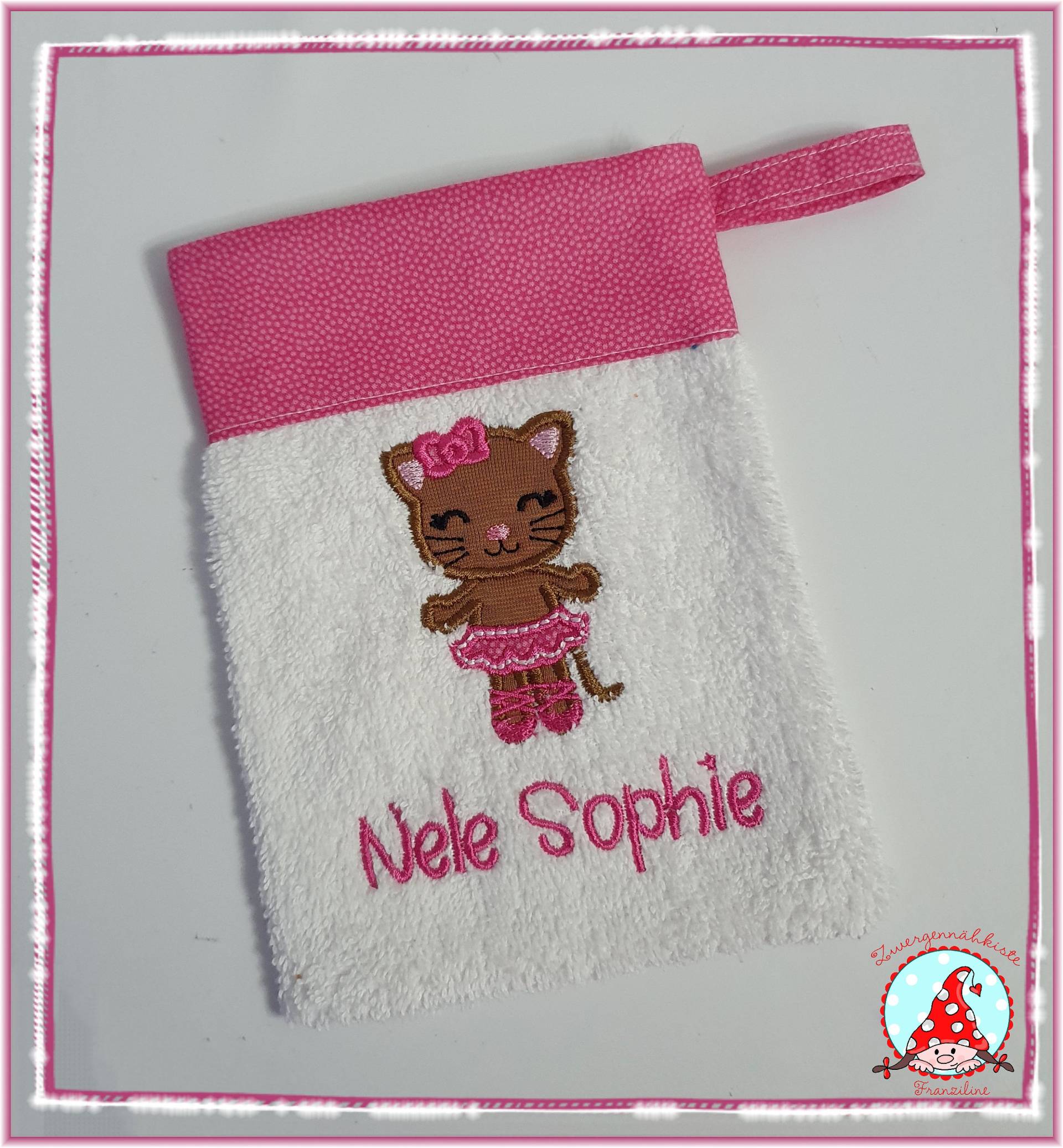 Waschlappen Mit Namen & Wunschmotiv Waschhandschuhn Für Baby Kinder Washcloth Waschlappen Mit Namen & Wunschmotiv Waschhandschuhn Für Baby Kinder Washcloth von CheyennenShop