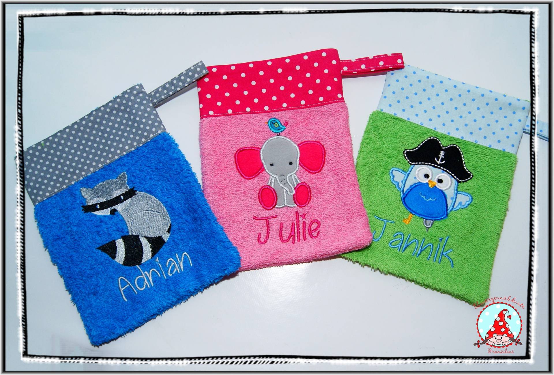 Waschlappen Mit Namen & Wunschmotiv Waschhandschuhn Für Baby Kinder Waschlappen Mit Namen & Wunschmotiv Waschhandschuhn Für Baby Kinder von CheyennenShop