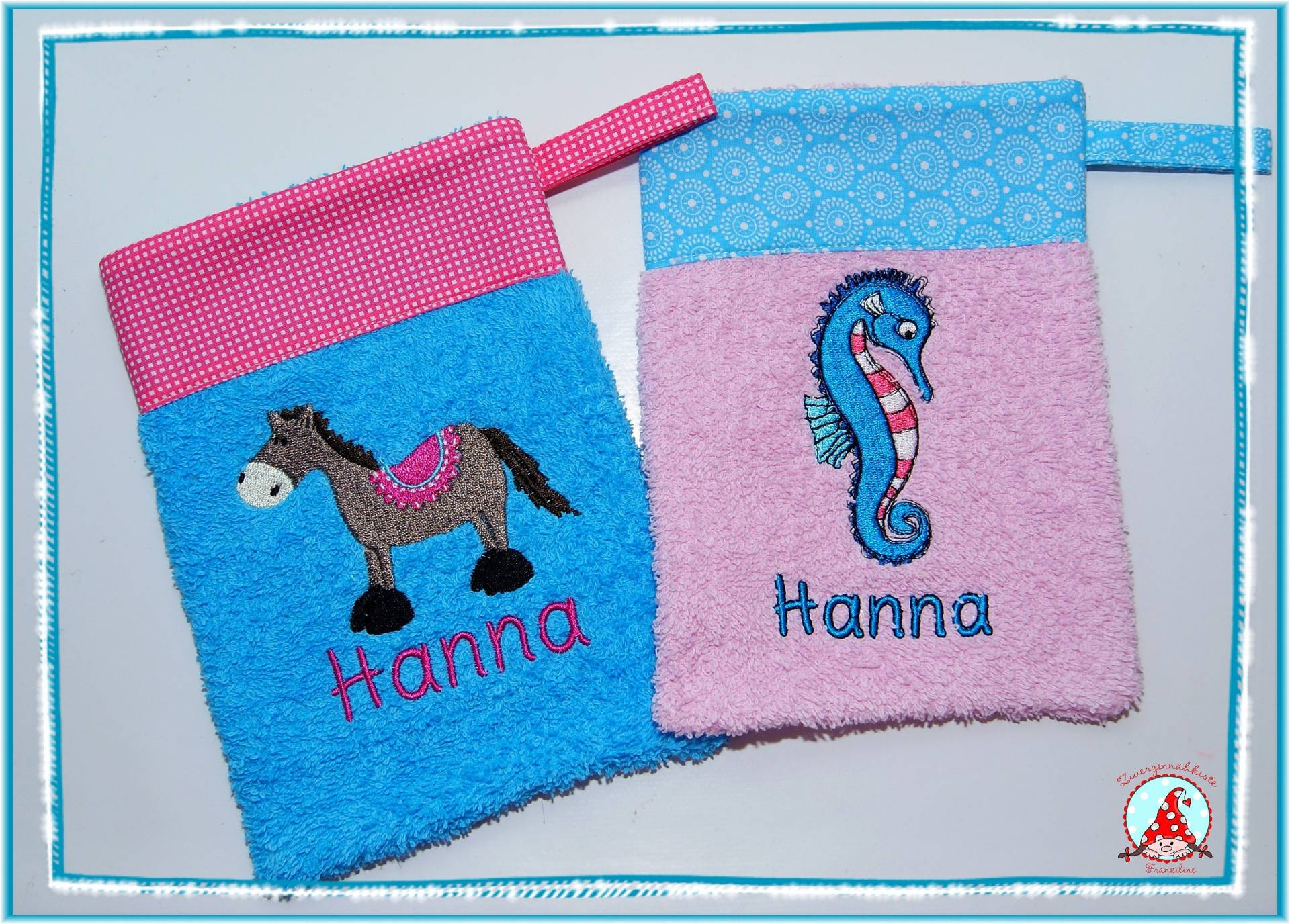 Waschlappen Mit Namen & Wunschmotiv Waschhandschuhn Für Baby Kinder Waschlappen Mit Namen & Wunschmotiv Waschhandschuhn Für Baby Kinder von CheyennenShop