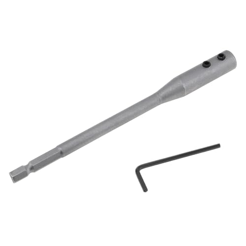 ChgImposs 1/4 Bohrerverlängerungs-Set, 150 mm, Bohrerverlängerung, Stahlbohrer, Verlängerungsstange, Verbindungsstange für Drechsler, Möbel, Tischlerei und Bau ChgImposs 1/4 Bohrerverlängerungs-Set, 150 mm, Bohrerverlängerung, Stahlbohrer, Verlängerungsstange, Verbindungsstange für Drechsler, Möbel, Tischlerei und Bau von ChgImposs