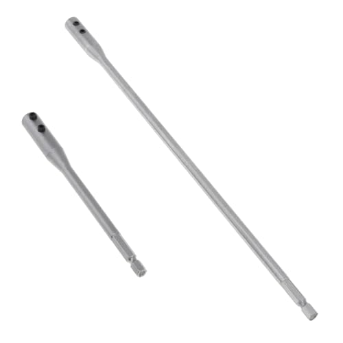 ChgImposs 1/4 Bohrerverlängerungs-Set, 150 mm + 300 mm, Bohrerverlängerung, Stahlbohrer, Verlängerungsstange, Verbindungsstange für Drechsler, Möbel, Tischlerei und Bau ChgImposs 1/4 Bohrerverlängerungs-Set, 150 mm + 300 mm, Bohrerverlängerung, Stahlbohrer, Verlängerungsstange, Verbindungsstange für Drechsler, Möbel, Tischlerei und Bau von ChgImposs