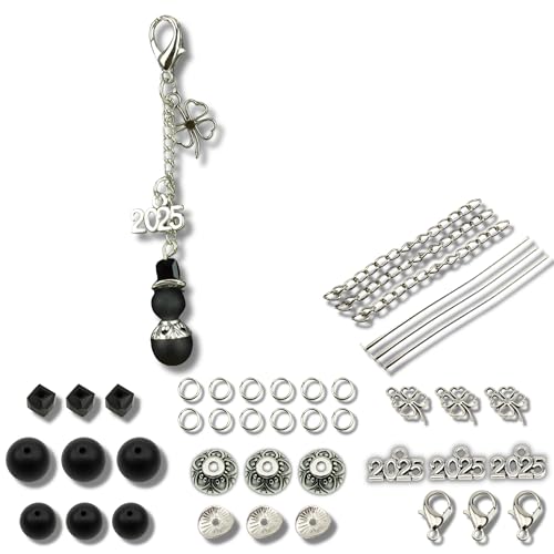 3x Bastelset Schornsteinfeger Neujahr Glück 2025 Anhänger Perlenengel Charms Set 3x Bastelset Schornsteinfeger Neujahr Glück 2025 Anhänger Perlenengel Charms Set von Chiaras's Engelshop