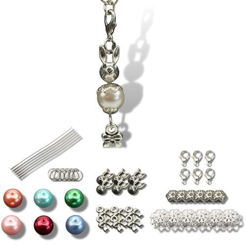 Chiaras's Engelshop 6x Bastelset Osterhase Anhänger Hase Ostern Perlen Glücksbringer Perlenengel Chiaras's Engelshop 6x Bastelset Osterhase Anhänger Hase Ostern Perlen Glücksbringer Perlenengel von Chiaras's Engelshop
