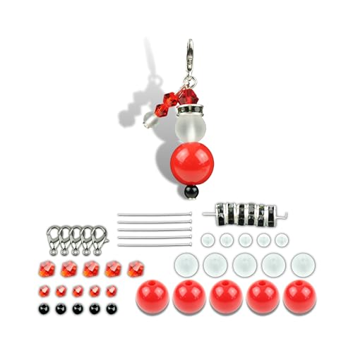 Chiaras's Engelshop 6x Bastelset Weihnachtsmann Wichtel Perlenengel Weihnachten Weihnachtsanhänger Chiaras's Engelshop 6x Bastelset Weihnachtsmann Wichtel Perlenengel Weihnachten Weihnachtsanhänger von Chiaras's Engelshop