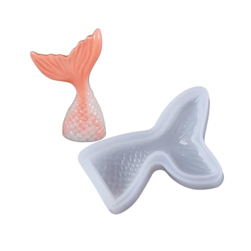 Silikonform Flosse 114x75mm Epoxid Harz Resin Meerjungfrau Fisch-Flosse Gießform von Chiaras's Engelshop