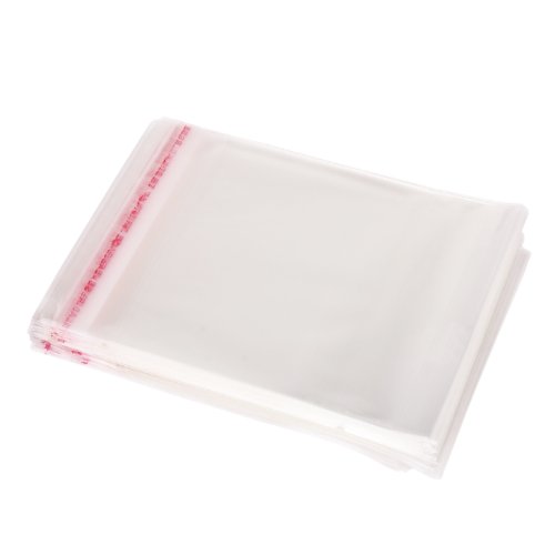 200x praktische selbstklebende OPP Tütchen 10x12cm+Klappe 3cm, Adhäsionsverschluss Beutel, Tüten, Verpackung, transparent 200x praktische selbstklebende OPP Tütchen 10x12cm+Klappe 3cm, Adhäsionsverschluss Beutel, Tüten, Verpackung, transparent von ChicEver