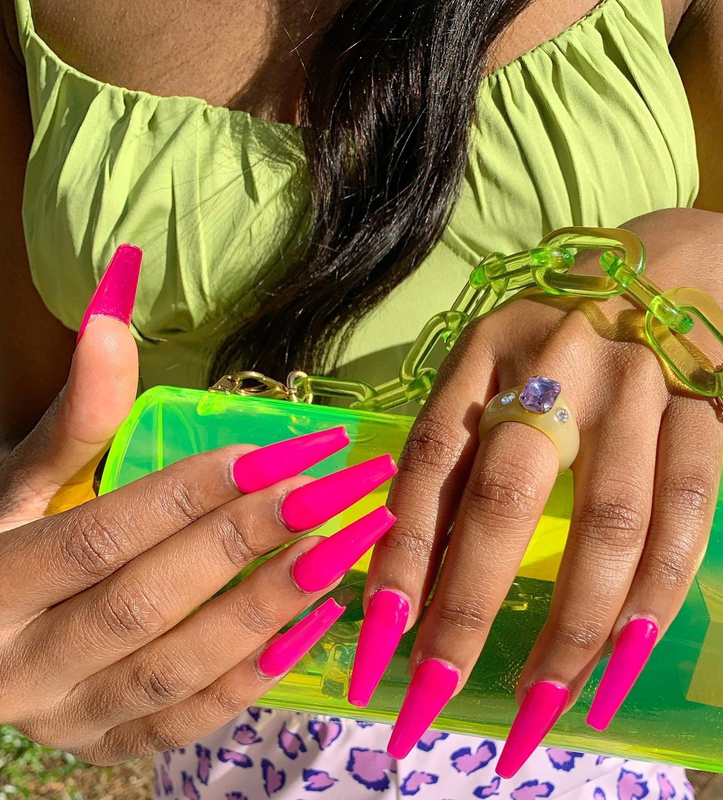 Pretty in Pink Press On Nails von ChicObsessionsStudio