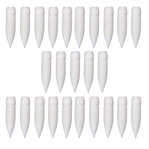 Ersatzspitzen für Acrylmarker - 25-teiliges Set Nylon Marker Nachfüllspitzen Kunst Paint Zubehör für Konturen, Details, Füllungen, Zeichnungen und Skizzen von Chienc