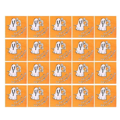 Spooky Boo Ghost Halloween-Party-Servietten, Abendessen- und Dekorationsservietten, festliche Papierservietten für Heimdekoration Spooky Boo Ghost Halloween-Party-Servietten, Abendessen- und Dekorationsservietten, festliche Papierservietten für Heimdekoration von Chienc