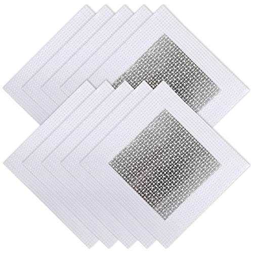 10 Stück 10 cm Aluminium Wandreparatur Patch, Wandflicken-Reparatur-Set zum Abdecken von Bohrlöchern und Rissen im Putzen 10 Stück 10 cm Aluminium Wandreparatur Patch, Wandflicken-Reparatur-Set zum Abdecken von Bohrlöchern und Rissen im Putzen von Chihutown