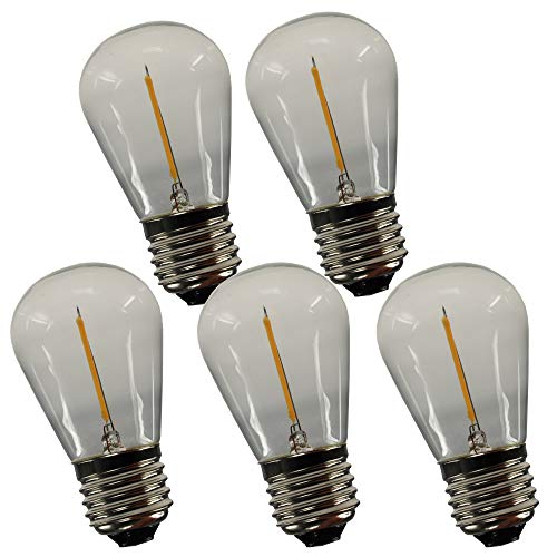 ChiliTec Ersatz Leuchtmittel für LED Aussen Lichterkette, 0,8Watt 12V LED Lampe 5 Stück ChiliTec Ersatz Leuchtmittel für LED Aussen Lichterkette, 0,8Watt 12V LED Lampe 5 Stück von ChiliTec