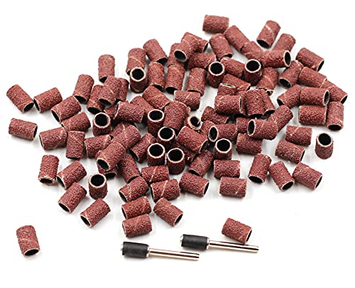 Chiloskit D1/4 Zoll Nagelbohrer Schleifbänder Ersatz-Bits mit 2 Dorn Fit Dremel für Holz Metall Haustier kleine Hunde Nagelschleifer Körnung 80.102 Bilder Chiloskit D1/4 Zoll Nagelbohrer Schleifbänder Ersatz-Bits mit 2 Dorn Fit Dremel für Holz Metall Haustier kleine Hunde Nagelschleifer Körnung 80.102 Bilder von Chiloskit