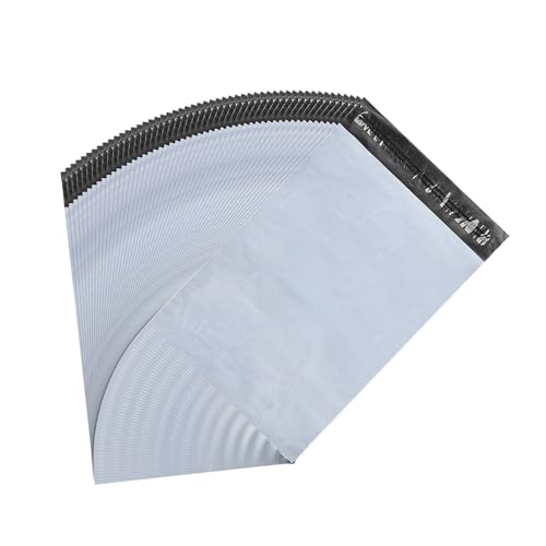 Chiluxendo 120 Stück versandbeutel, versandtüten für kleidung, versandtaschen, shipping bags, verpackungsbeutel plastik, versandtasche, mit Selbstklebeverschluss, blickdicht, M, (9x12inch/23×30.5cm) von Chiluxendo