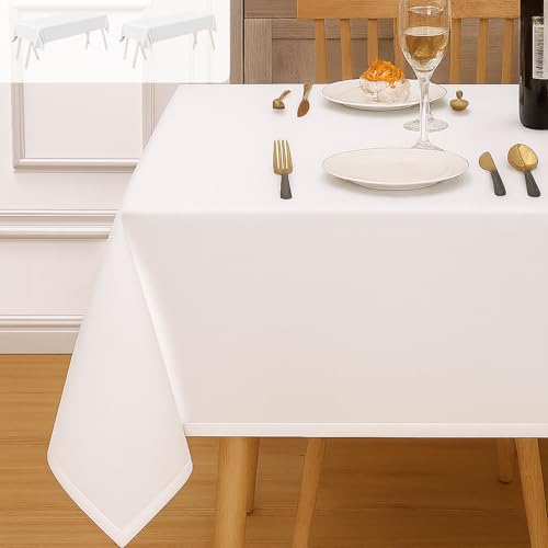 2 Stück Biertisch Tischdecke 100x250cm, Tischdecke Bierzeltgarnitur, Weiß Tischdecken Biertisch, Biertischhussen, Biertischdecken für Bierzeltgarnitur, Rechteckige Tischdecken Waschbar (Weiß-2 Stück) 2 Stück Biertisch Tischdecke 100x250cm, Tischdecke Bierzeltgarnitur, Weiß Tischdecken Biertisch, Biertischhussen, Biertischdecken für Bierzeltgarnitur, Rechteckige Tischdecken Waschbar (Weiß-2 Stück) von Chingcoo