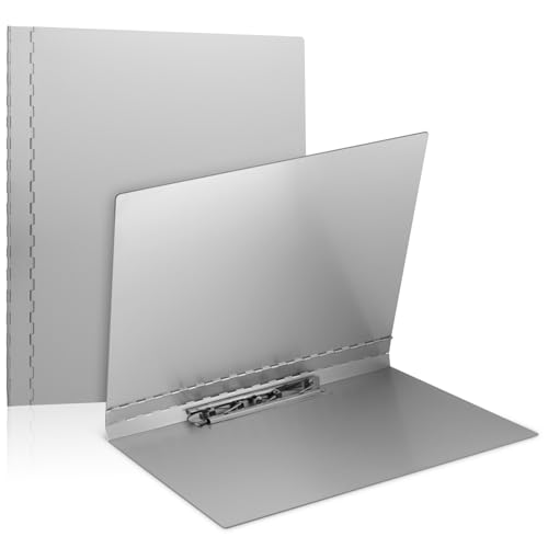 Chivertion Aluminium-Klemmbrett, 27,9 x 43,2 cm, Metall-Faltplatte mit einem 17,8 cm Scharnierclip, silberfarben Chivertion Aluminium-Klemmbrett, 27,9 x 43,2 cm, Metall-Faltplatte mit einem 17,8 cm Scharnierclip, silberfarben von Chivertion