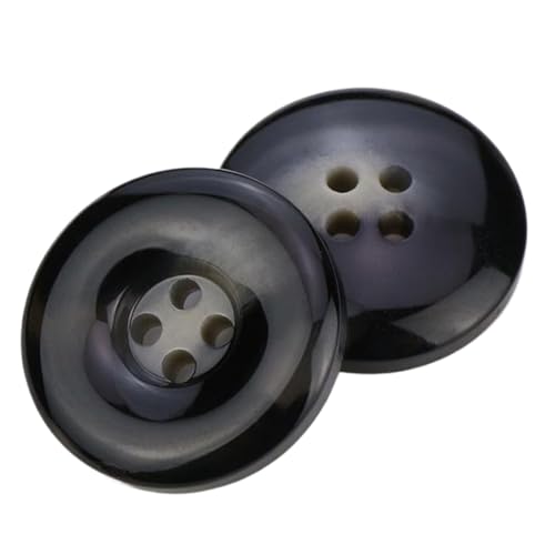 15-30mm große Vierlochknöpfe aus Kunstharz für Mäntel, Blazer und Hosen, Farbe 10, 15mm-10 Stk 15-30mm große Vierlochknöpfe aus Kunstharz für Mäntel, Blazer und Hosen, Farbe 10, 15mm-10 Stk von Chlikeyi