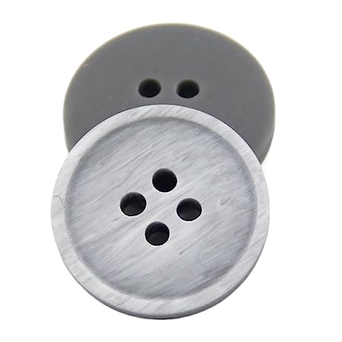 20mm Knöpfe Grau Farbverlauf Streifen Männer Anzug Knöpfe Für Kleidung Mantel Jacke Harz Dekorative DIY Handarbeiten Nähen Zubehör, Grau, 20mm 15 Stück 20mm Knöpfe Grau Farbverlauf Streifen Männer Anzug Knöpfe Für Kleidung Mantel Jacke Harz Dekorative DIY Handarbeiten Nähen Zubehör, Grau, 20mm 15 Stück von Chlikeyi