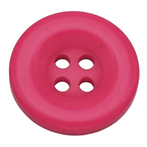 Bunter Kunstharzknopf mit Vier-Loch-Design für Mäntel und Pullover, Farbe 10, 28mm-10 Stk Bunter Kunstharzknopf mit Vier-Loch-Design für Mäntel und Pullover, Farbe 10, 28mm-10 Stk von Chlikeyi