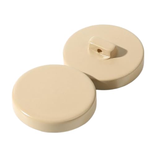 Dicke runde Harzknöpfe für Oberbekleidung, Khaki, 34mm-10 Stk Dicke runde Harzknöpfe für Oberbekleidung, Khaki, 34mm-10 Stk von Chlikeyi