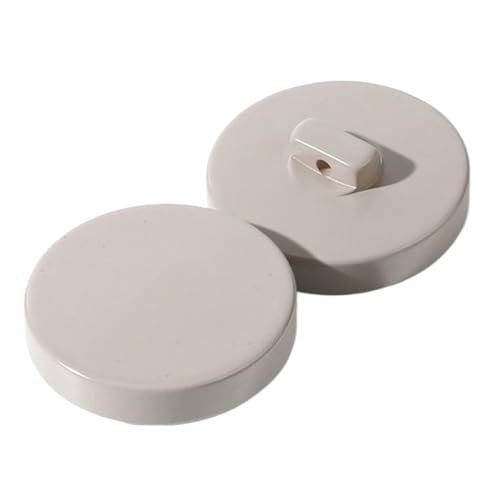 Dicke runde Harzknöpfe für Oberbekleidung, grau, 15mm-10 Stk Dicke runde Harzknöpfe für Oberbekleidung, grau, 15mm-10 Stk von Chlikeyi