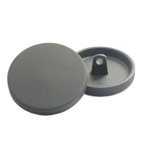 Flache Metallknöpfe, Anzug- und Hemdknöpfe, Farbe 6, 25mm-10 Stk von Chlikeyi