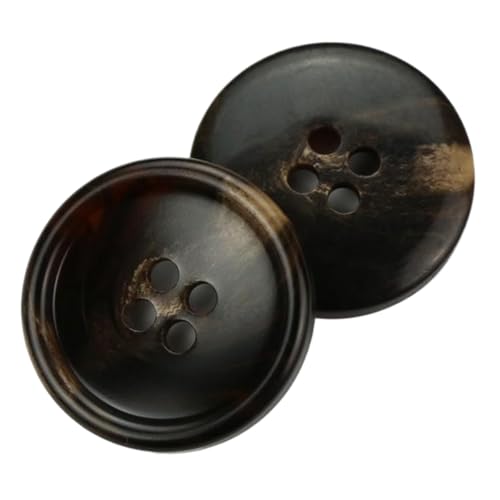 Harzknöpfe für Mäntel, Anzüge und Hosen, Farbe 20, 20mm-10 Stk Harzknöpfe für Mäntel, Anzüge und Hosen, Farbe 20, 20mm-10 Stk von Chlikeyi