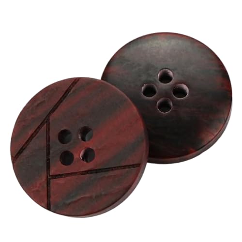 Harzknöpfe für Mäntel, Anzüge und Hosen, Farbe 4, 17,5mm - 10 Stk Harzknöpfe für Mäntel, Anzüge und Hosen, Farbe 4, 17,5mm - 10 Stk von Chlikeyi