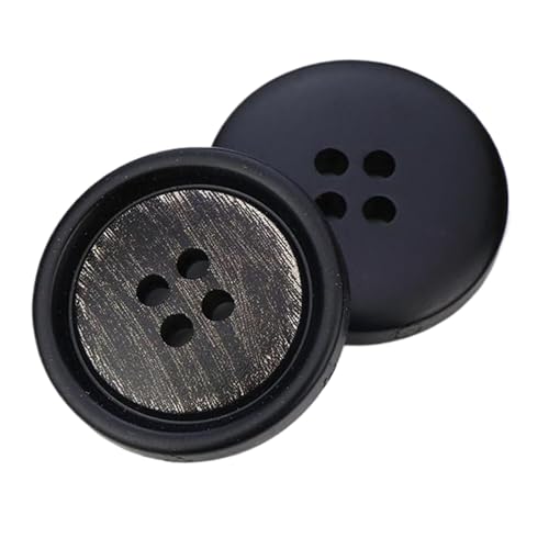 Harzknöpfe für Mäntel, Trenchcoats, Anzüge und Hosen, Farbe 17, 30mm-6 Stk Harzknöpfe für Mäntel, Trenchcoats, Anzüge und Hosen, Farbe 17, 30mm-6 Stk von Chlikeyi