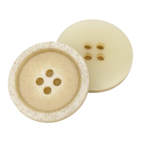 Harzknöpfe für Mäntel, Trenchcoats, Anzüge und Hosen, Farbe 24, 22,5mm - 8 Stk Harzknöpfe für Mäntel, Trenchcoats, Anzüge und Hosen, Farbe 24, 22,5mm - 8 Stk von Chlikeyi