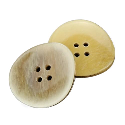 Harzknöpfe für Mäntel und Pullover, Farbe 2, 25mm-8 Stk von Chlikeyi