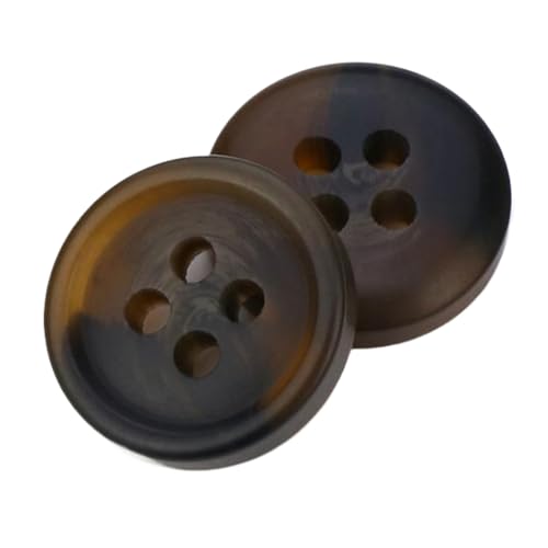 Hemdknöpfe in verschiedenen Größen und Farben, Farbe 22, 10mm-20 Stk von Chlikeyi