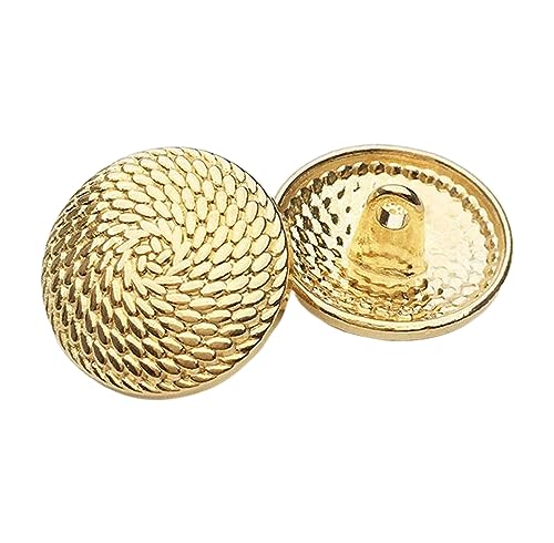 Knöpfe, gepunktete Knöpfe, Retro-Gold-Metall, rund, dekorative DIY-Knöpfe, Farbe 1, 20mm, 5 Stücke Knöpfe, gepunktete Knöpfe, Retro-Gold-Metall, rund, dekorative DIY-Knöpfe, Farbe 1, 20mm, 5 Stücke von Chlikeyi