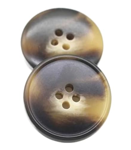 Knopf, schwarz, braun, Trenchcoat, Knopf, Dekorationen, Basteln, Farbe 2, 22mm 10Stück Knopf, schwarz, braun, Trenchcoat, Knopf, Dekorationen, Basteln, Farbe 2, 22mm 10Stück von Chlikeyi