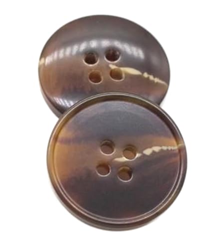 Knopf, schwarz, braun, Trenchcoat, Knopf, Dekorationen, Basteln, Farbe 2, 25mm 10Stück Knopf, schwarz, braun, Trenchcoat, Knopf, Dekorationen, Basteln, Farbe 2, 25mm 10Stück von Chlikeyi