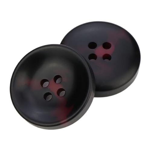 Knopf-Harz-Mantelknöpfe für Oberbekleidung und Anzüge, Farbe 18, 17,5mm - 10 Stk von Chlikeyi