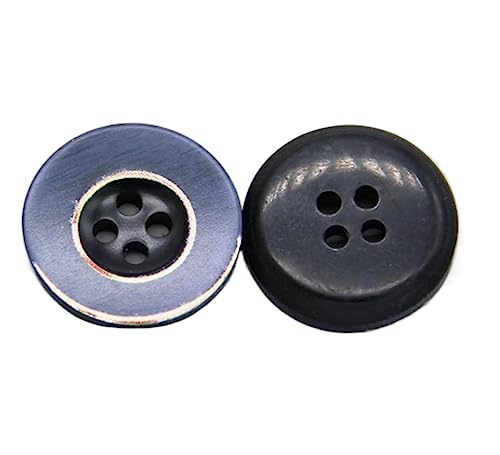 Männer Anzug Schwarz Harz Knöpfe 15/18/20/23/25mm Größen Für Kleidung Hosen Mantel jacke DIY Dekorationen Nähen Zubehör, Blau, 23mm 15 Stück Männer Anzug Schwarz Harz Knöpfe 15/18/20/23/25mm Größen Für Kleidung Hosen Mantel jacke DIY Dekorationen Nähen Zubehör, Blau, 23mm 15 Stück von Chlikeyi