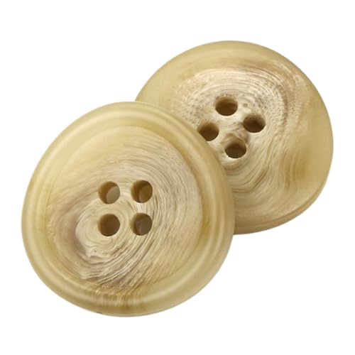 Mantel- und Anzugknöpfe, Farbe 13, 27,5mm - 6 Stk von Chlikeyi