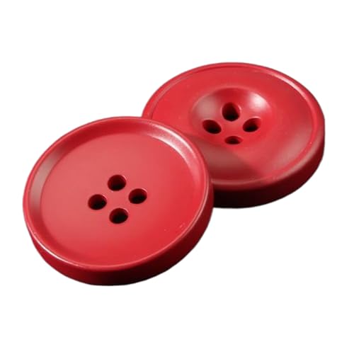 Mantelknöpfe aus Kunstharz für formelle und lässige Kleidung, Grün, 18mm-10 Stk von Chlikeyi