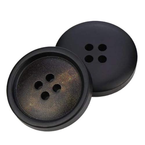 Matte Knöpfe aus Kunstharz für Mäntel und Anzüge, Farbe 17, 22,5mm - 8 Stk Matte Knöpfe aus Kunstharz für Mäntel und Anzüge, Farbe 17, 22,5mm - 8 Stk von Chlikeyi