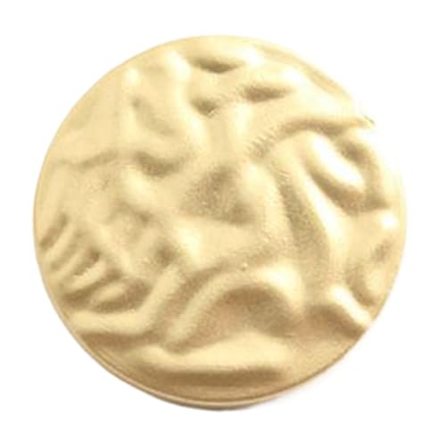 Metallknöpfe, Knöpfe für Mantel, Windjacke, Pullover, Accessoires, 23-35mm, Gold, 30,5mm - 10 Stk von Chlikeyi