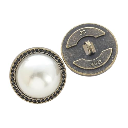 Metallknöpfe für Mäntel und Pullover, Farbe 11, 20mm-10 Stk Metallknöpfe für Mäntel und Pullover, Farbe 11, 20mm-10 Stk von Chlikeyi