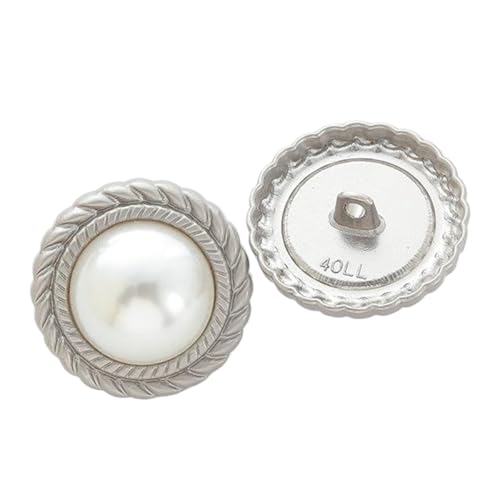 Metallknöpfe für Mäntel und Pullover, Farbe 19, 20mm-10 Stk Metallknöpfe für Mäntel und Pullover, Farbe 19, 20mm-10 Stk von Chlikeyi