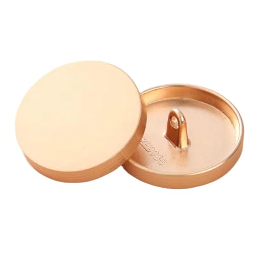 Modische Metallknöpfe für Mäntel und Anzüge, Farbe 2, 10mm-10 Stk von Chlikeyi