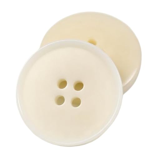 Natürlicher Palmenfruchtknopf mit vier Augen und dünnkantigem Design, Beige, 15mm-10 Stk Natürlicher Palmenfruchtknopf mit vier Augen und dünnkantigem Design, Beige, 15mm-10 Stk von Chlikeyi