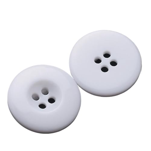 Runde Harzknöpfe für Pullover und Oberbekleidung, Farbe 3, 23mm-10 Stk von Chlikeyi