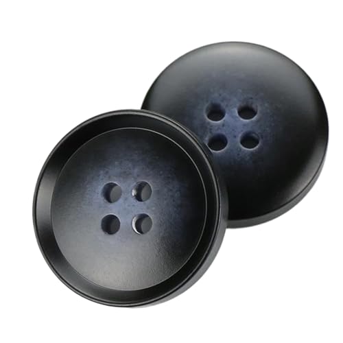 Runde Knöpfe aus Kunstharz, Größen, Farbe 8, 15mm-10 Stk von Chlikeyi